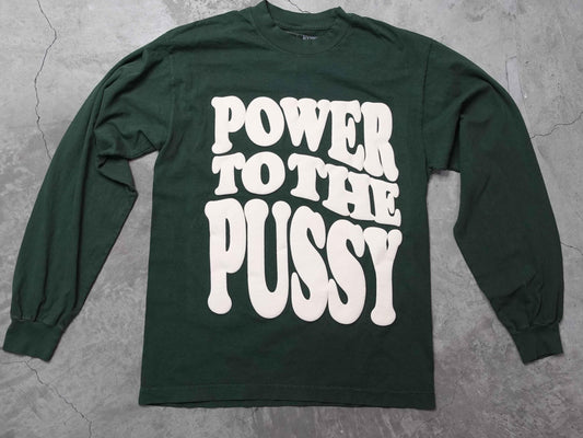 Power to the Pussy Long Sleeve Unisex T-Shirt