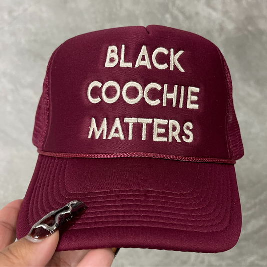 Burgundy BCM Trucker Hat