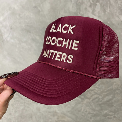 Burgundy BCM Trucker Hat